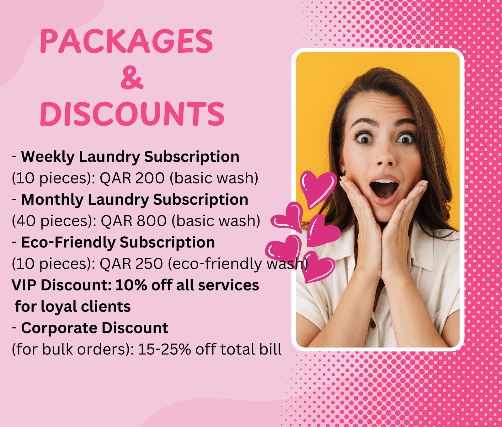 Packages and Discounts