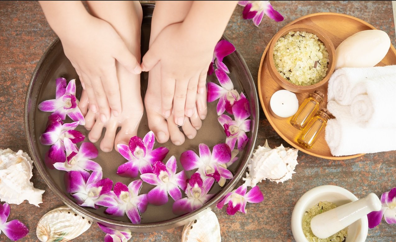 Manicures and Pedicures